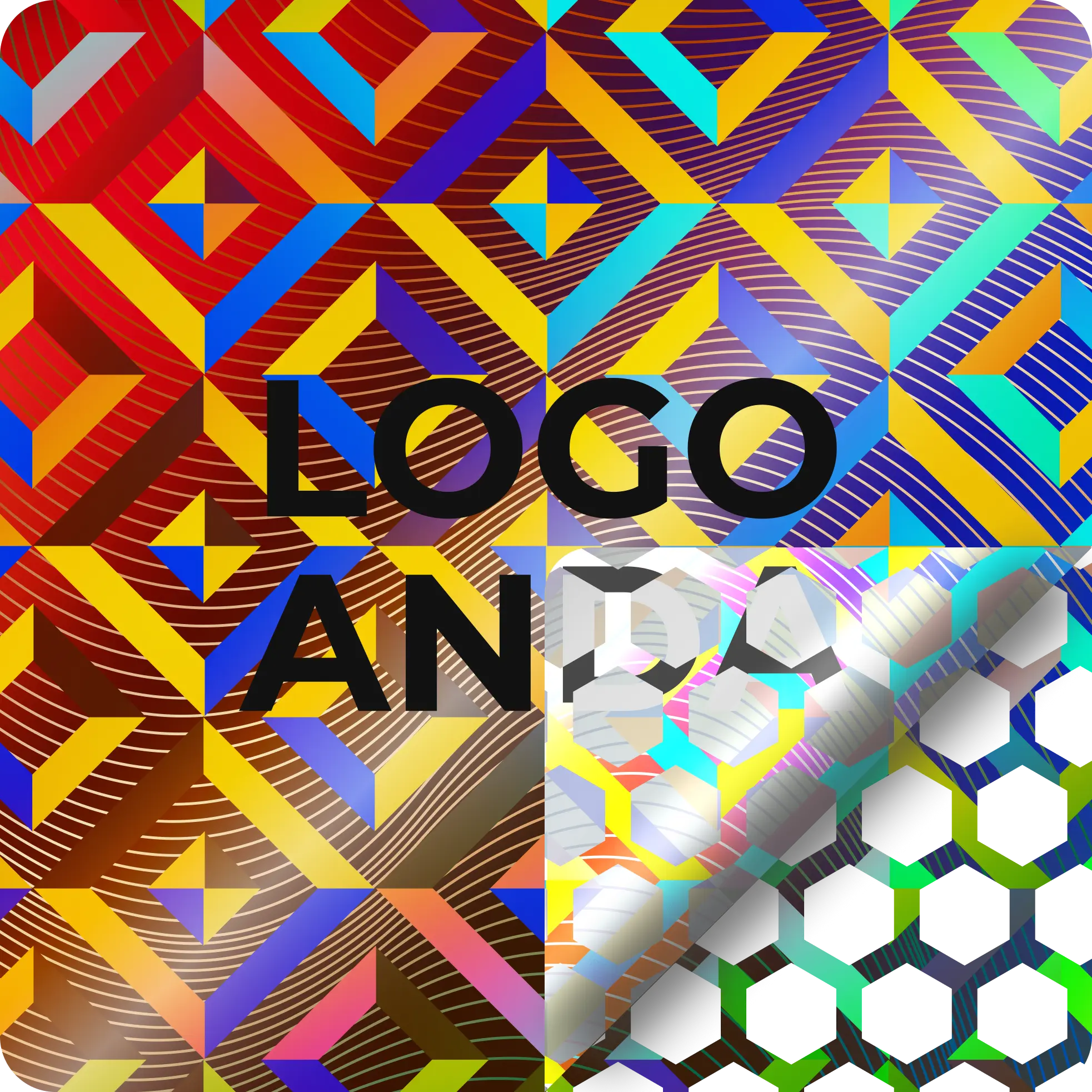 Stiker hologram premium Holographia untuk meningkatkan tampilan dan kepercayaan produk