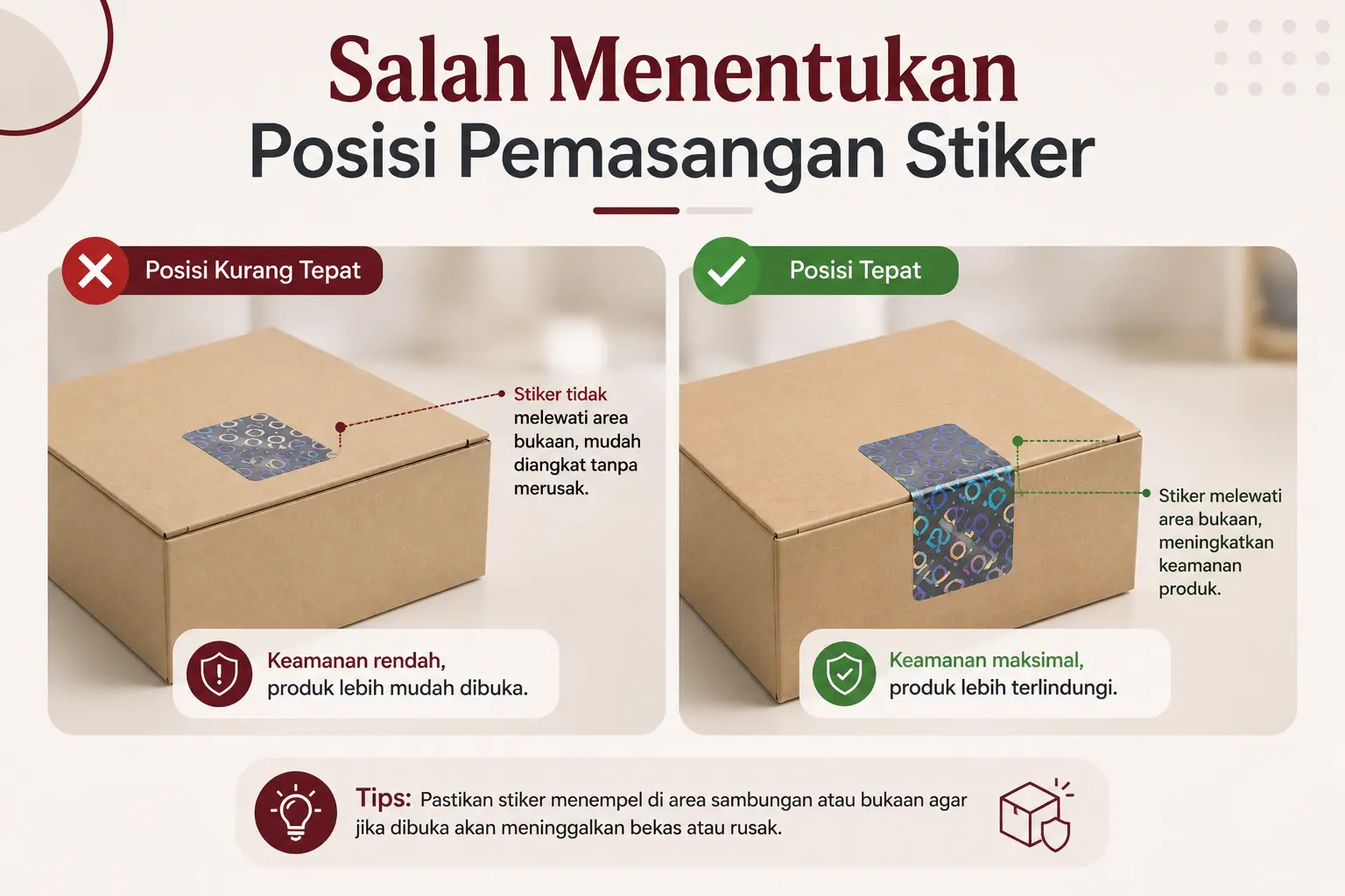 Stiker Segel Belum Maksimal? Ini 5 Kesalahan yang Sering Dilakukan Brand 